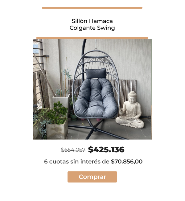 Sillon Hamaca Colgante